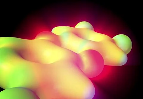 Dioxin molecule Stock Illustration