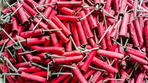 Dipawali crackers Stock Photos