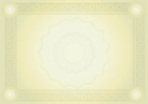 Diploma certificate Stock Illustration