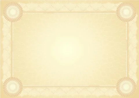 Diploma certificate Stock Illustration