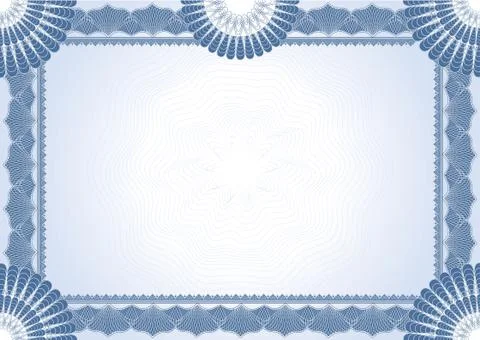 Diploma certificate Stock Illustration