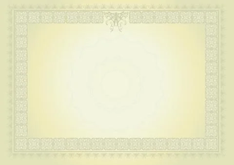 Diploma certificate Stock Illustration