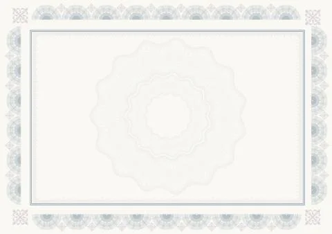 Diploma certificate Stock Illustration