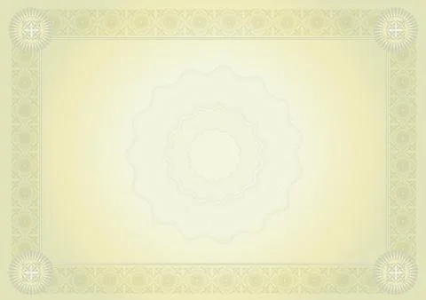 Diploma certificate Stock Illustration