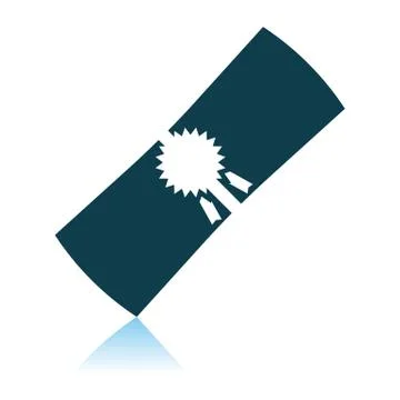 Diploma Icon Stock Illustration