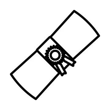 Diploma Icon Stock Illustration