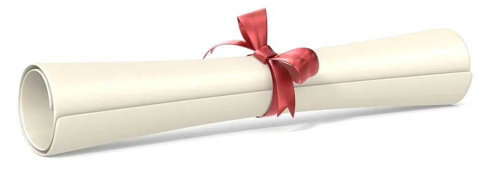 Diploma. Stock Illustration
