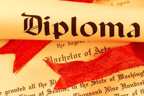 Diploma Stock Photos