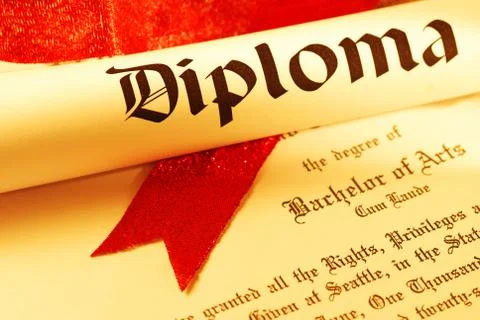Diploma Stock Photos