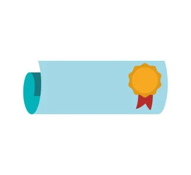 Diploma university learning study icon. Vector graphic イラスト素材