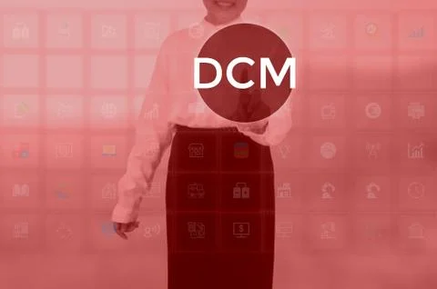 Direct Contribution Margin or Demand Chain Management - business concept Stock Photos