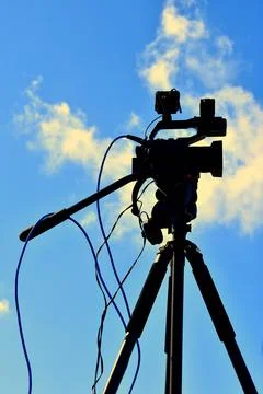 Direct digital camera - live Stock Photos