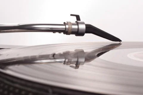 Direct drive turntable system Foto stock