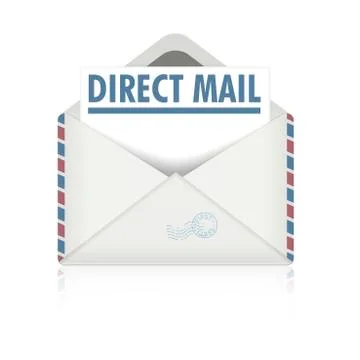 Direct mail Stock Illustration