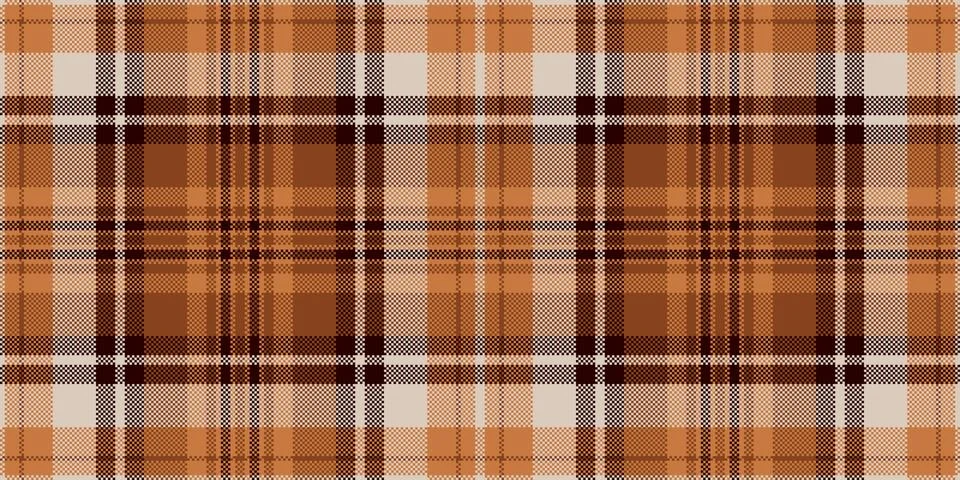Direct seamless background vector, fluffy pattern fabric check. Traditional.. Illustrazione stock