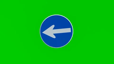 Direct symbol green screen animation Stock Footage 260518161