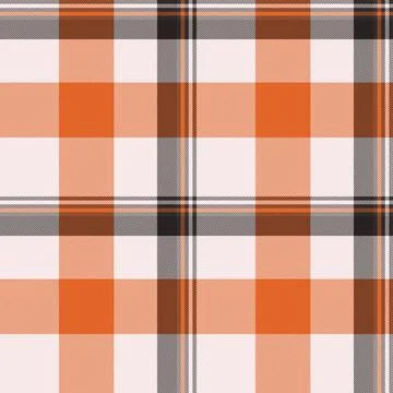 Direct tartan seamless plaid, elementary vector textile texture. Deluxe fab.. Ilustración de archivo