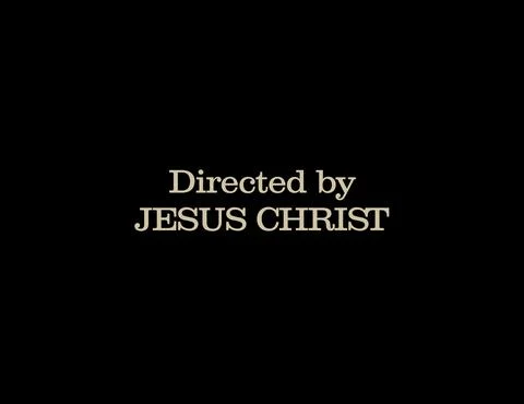 Directed by Jesus Christ Stock Illustration