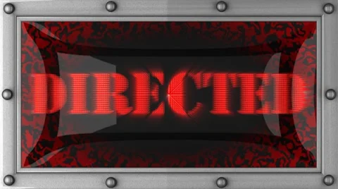Directed on led Stock Footage 8695850