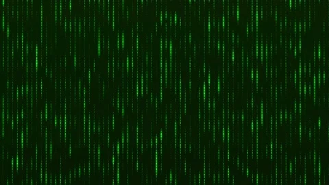 Directed stream of luminous particles. Digital technology background. Stock-Footage 155346364