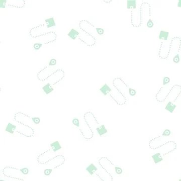Direction abd location delivery box glyph seamless pattern イラスト素材
