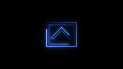 Up direction animated arrow .Animation of sweep arrow icon, upward and tran.. Stock Footage 310319297
