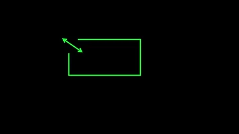 Direction arrow icon animated video Stock Footage 292003014