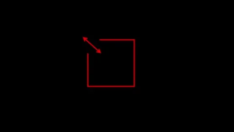 Direction arrow icon animated video Stock Footage 292003042