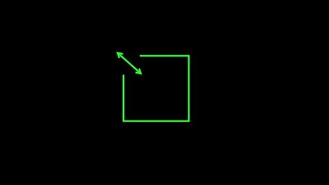 Direction arrow icon animated video Stock Footage 292003044