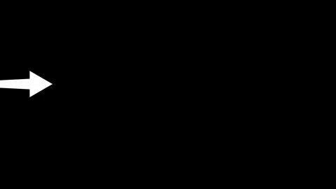 Direction arrow icon animated video Stock Footage 294938036