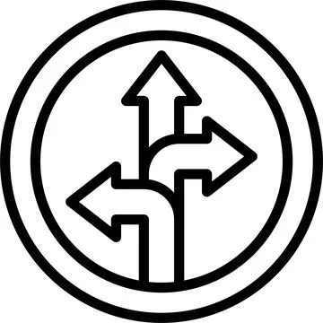 Direction arrow icon, location map and navigation vector Stock Illustration