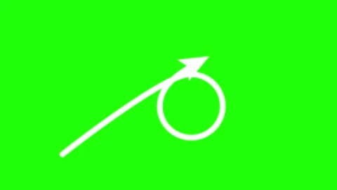 The direction of the arrow turns the direction of the arrow marking importa.. Stock Footage 254962023