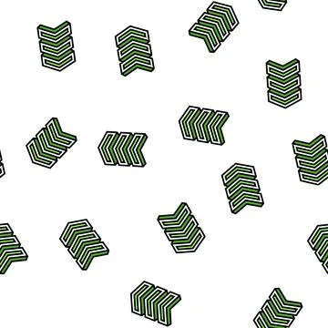 Direction arrow vector seamless pattern Stock Illustration