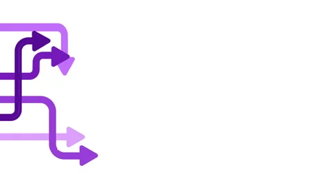 Direction concept. Abstract arrows minimal flat design animation. Animated Stock Footage 266953296