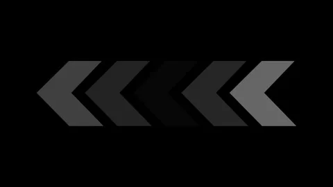 Direction concept, neon arrow icon, arrows indicates the direction of the o.. Stock Footage 293484547