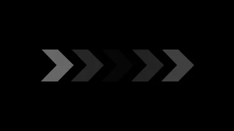 Direction concept, neon arrow icon, arrows indicates the direction of the o.. Stock Footage 293484556