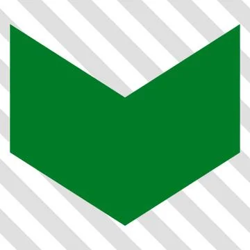 Direction Down Vector Icon Stock Illustration