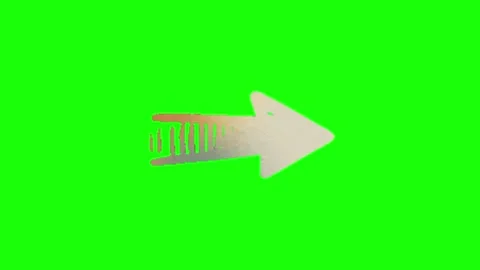 Direction icon animation on green background Vídeo Stock 330037995