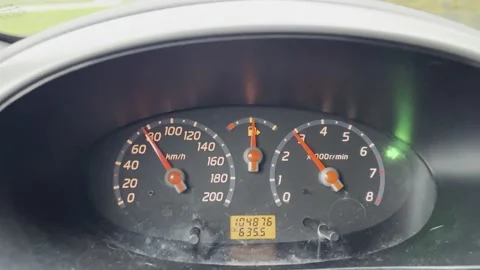 Direction Indicator Car Blinkers Traffic Stock Footage 223869140