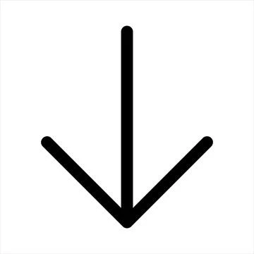 Direction line icon vector illustration isolated on white background Stock Illustration