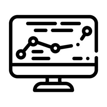Direction map railway line icon vector illustration Illustrazione stock