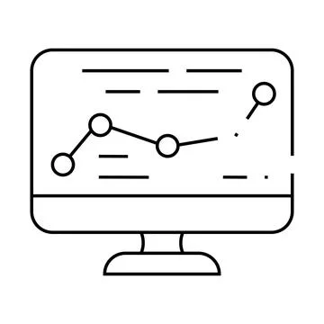 Direction map railway line icon vector illustration Illustrazione stock