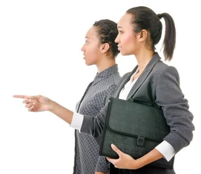 In this direction Stock Photos