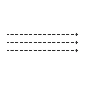Direction pointer, air movement wind, black arrow sign vector element Stock Illustration