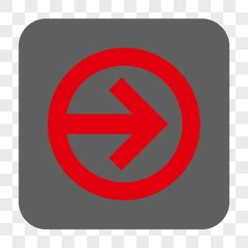Direction Right Interface Toolbar Button 스톡 일러스트