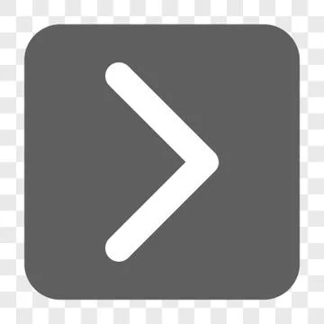Direction Right Rounded Square Button 스톡 일러스트