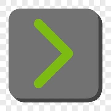 Direction Right Rounded Square Button 스톡 일러스트