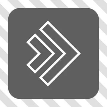 Direction Right Rounded Square Button Stock Illustration