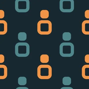 Direction up seamless pattern Illustrazione stock