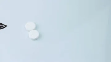 Direction sign and tablets Stock Footage 86150948